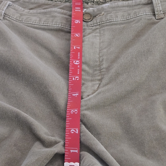 Coldwater Creek Women's 14 Tan Pinwale Corduroy Straight Leg Pants - Picture 13 of 16